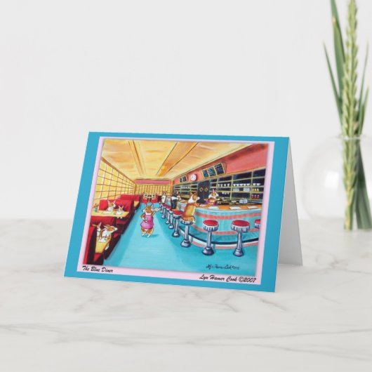 ペンブロークウェルシュコーギー カード (正面)