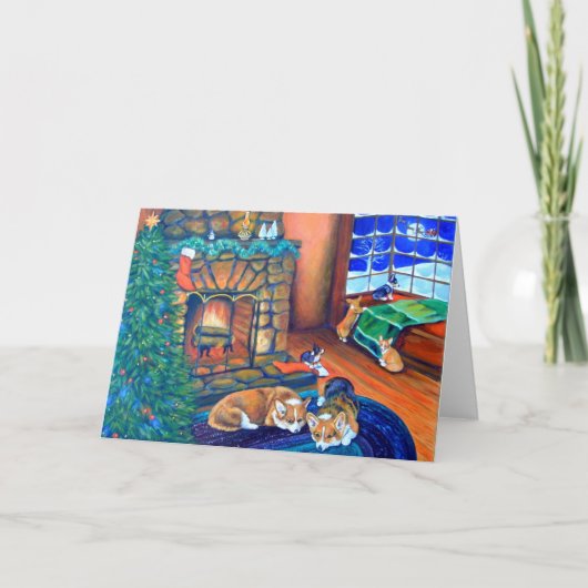 ペンブロークウェルシュコーギー シーズンカード (正面)