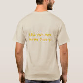 ペンブロークウェルシュコーギーTシャツ Tシャツ (裏面)