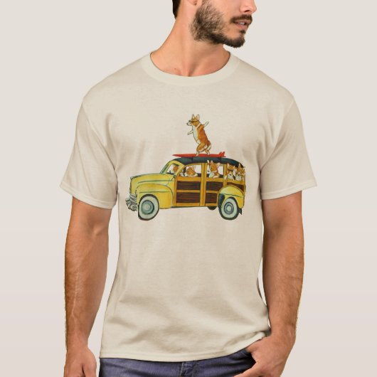 ペンブロークウェルシュコーギーTシャツ Tシャツ (正面)