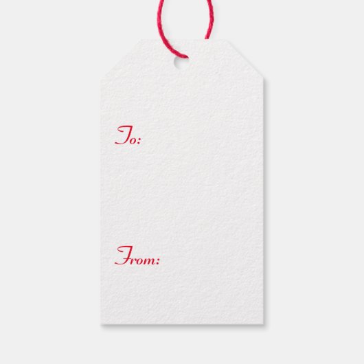 ペンブロークコーギクリスマス ギフトタグ (裏面)