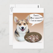 ペンブロークトルコウェルシュコーギー ポストカード (正面/裏面)