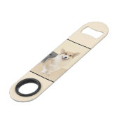 ペンブローク絵画ウェルシュコーギーズ – オリジナルドッグアート スピード栓抜き (裏面アングル)