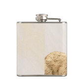 ペンブローク絵画ウェルシュコーギーズ – オリジナルドッグアート フラスク (裏面)