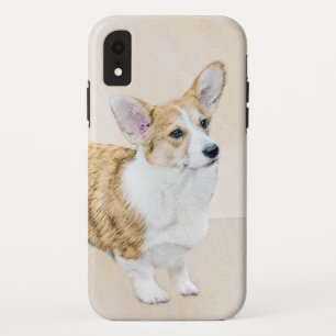 ペンブローク絵画ウェルシュコーギーズ – オリジナルドッグアート iPhone XRケース