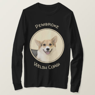 ペンブローク絵画ウェルシュコーギーズ – オリジナルドッグアート Tシャツ
