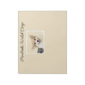 ペンブローク絵画ウェルシュコーギーズ – オリジナルドッグアートN ノートパッド (回転)