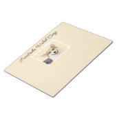 ペンブローク絵画ウェルシュコーギーズ – オリジナルドッグアートN ノートパッド (アングル)