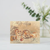 ペンブローク·ウェルシュコーギーズ·パピー シーズンポストカード (スタンド正面)