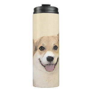 ペンブローク·ウェルシュコーギーズ·絵画オリジナル·ドッグ·アート タンブラー
