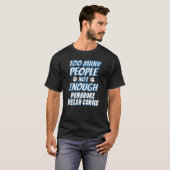 ペンブローク・ウェルシュ・コーギー犬 非社交的 Tシャツ (正面フル)