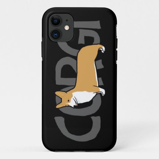 ペンブローク・ウェルシュ・コーギー Case-Mate iPhoneケース (裏面)