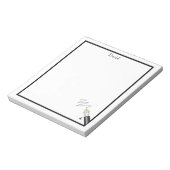 ペンモノグラムのノートパッド ノートパッド (回転)