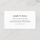 ペンライターのブロガーGreen Yellow Ball 名刺 (裏面)