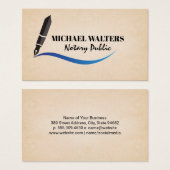 ペンロゴ |公証人 (正面&裏面)