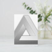 ペンローズ三角形 ポストカード (スタンド正面)