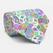 ペンローズ柄のネクタイ ネクタイ (ロール)