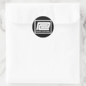 ペン中央鉄道会社のロゴ ラウンドシール (バッグ)