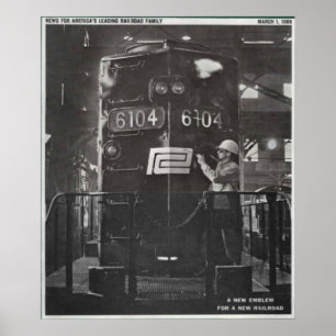 ペン中心鉄道誕生 ポスター