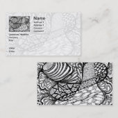 ペン及びインク 名刺 (正面/裏面)