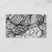 ペン及びインク 名刺 (裏面)