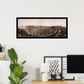 ペン対ミシガンサッカーゲーム写真1905 ポスター (ホームオフィス)