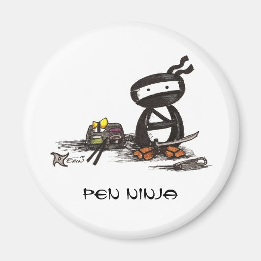 ペン忍者 マグネット (正面)