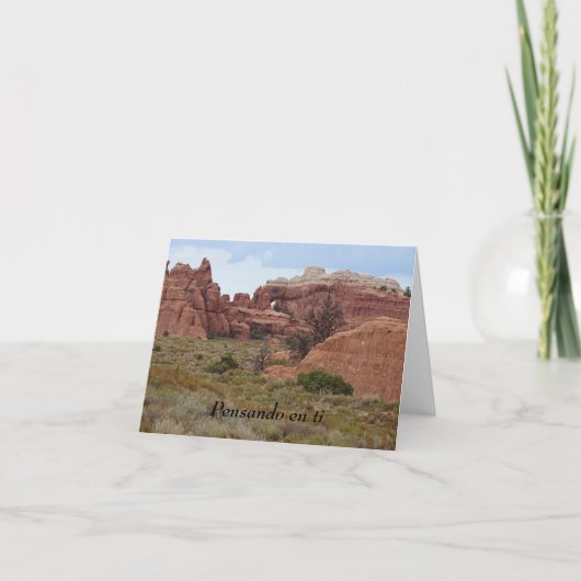 ペン考え三度エンティスペインのー カード (正面)