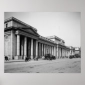 ペン駅イーストファサード、1910。ヴィンテージ写真 ポスター (正面)