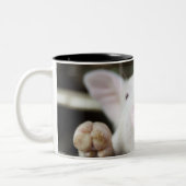 ペン、コブタのベビーのブタ ツートーンマグカップ (左)