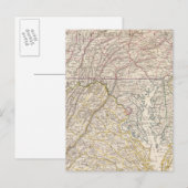 ペン、NJ、Md、Dela、DC、バージニア ポストカード (正面/裏面)