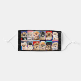 ペークアート顔マスクフルブラック 大人用布マスク