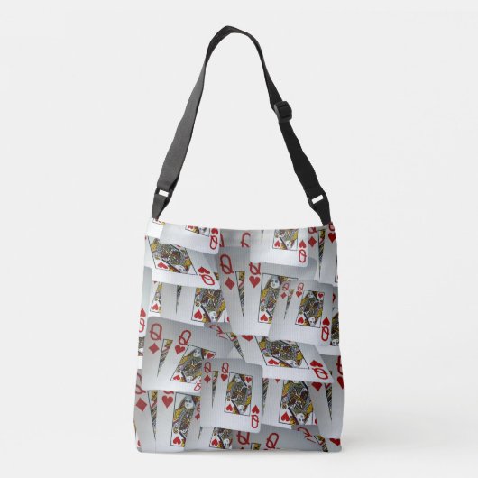 ページいっぱいの女王のトランプ, クロスボディバッグ (裏面)