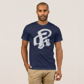 ページの動揺してな白 Tシャツ (正面フル)