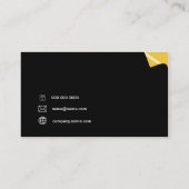 ページの回転 名刺 (裏面)