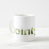 ページの逆のTitlecardのマグ コーヒーマグカップ (正面左)