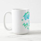 ページを回す コーヒーマグカップ (左)