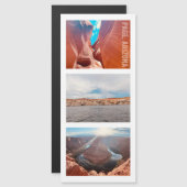 ページアリゾナアンテロープ渓谷ホースシュー曲げマグネット マグネット招待状 (正面/裏面)