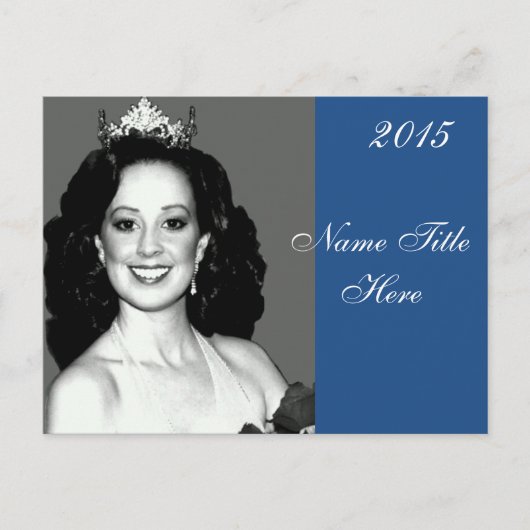 ページアントのオートグラフはがき ポストカード (正面)