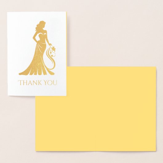 ページアントロイヤリティサンキューカード 箔カード (ディスプレー)