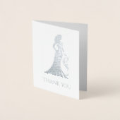 ページアントロイヤリティサンキューカード 箔カード (正面)