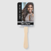 ページアンファンウェーバー | オニキスのシャインセット10ファン ハンドファン (正面)