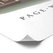 ページウォーカーホテルアーキテクチュアプリント ポスター (角)