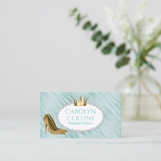 ページェントのコーチの名刺 名刺 (スタンド正面)