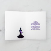 ページェントの挨拶のカードカスタムの発表 カード (内部)