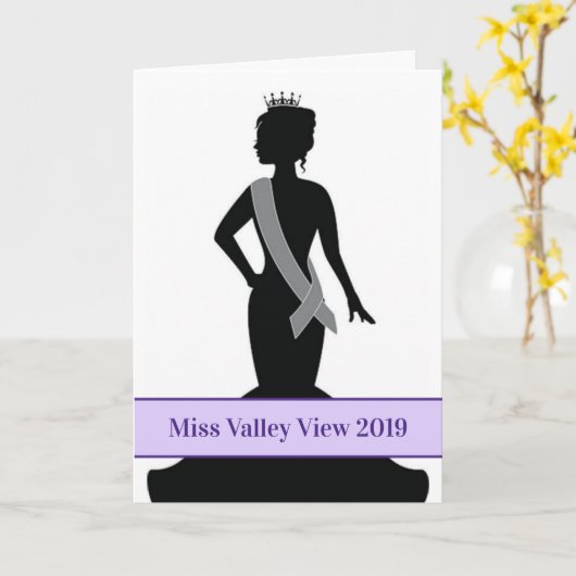 ページェントの挨拶のカードカスタムの発表 カード (黄色い花)