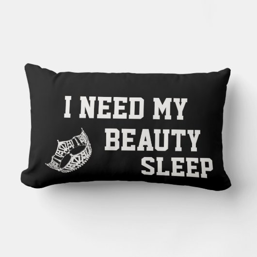 ページェントの王冠の枕 ランバークッション (正面)