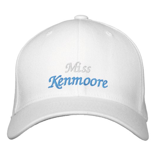 ページェントカスタム刺繍野球帽 刺繍入りキャップ (正面)