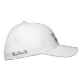 ページェントカスタム刺繍野球帽 刺繍入りキャップ (右)