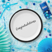 ページェントパーティー紙プレートおめでとう ペーパープレート (パーティー)